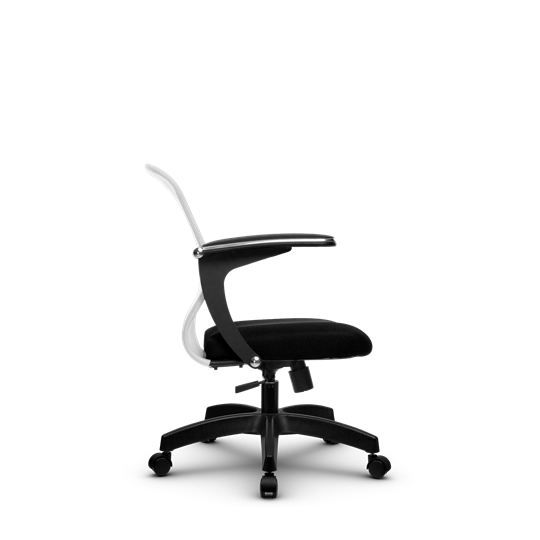 Офисное кресло SU-M-4/подл.160/осн.001, Белый/Черный в Архангельске - изображение 1