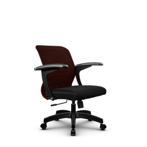 Офисное кресло Метта SU-M-4/подл.160/осн.001, Коричневый/Черный в Архангельске