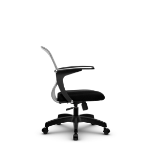 Офисное кресло SU-M-4/подл.160/осн.001, Светло-серый/Черный в Архангельске - предосмотр 1