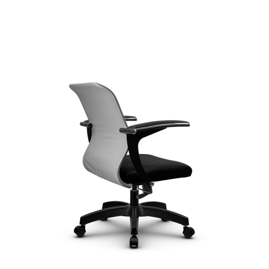 Офисное кресло SU-M-4/подл.160/осн.001, Светло-серый/Черный в Архангельске - изображение 2