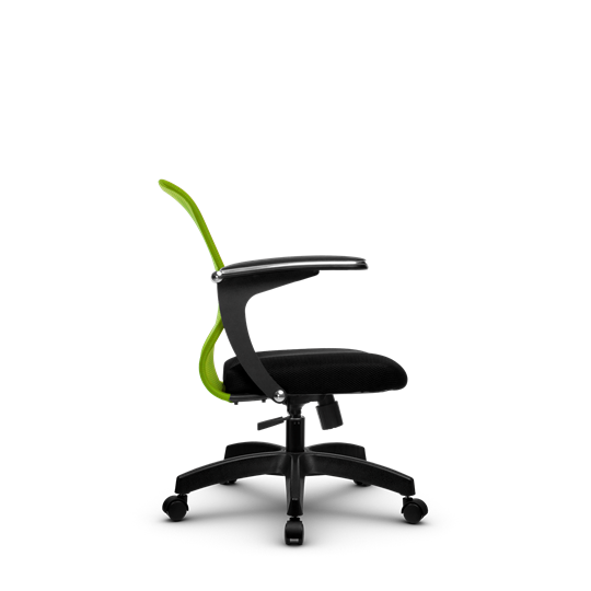 Кресло компьютерное SU-M-4/подл.160/осн.001, Зеленый/Черный в Архангельске - изображение 1