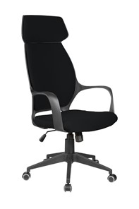 Кресло офисное Riva Chair 7272 (Черный/черный) в Архангельске