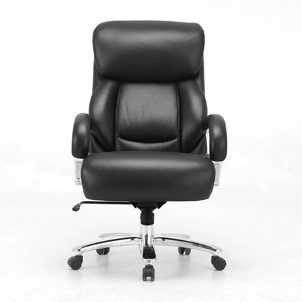 Компьютерное кресло Brabix Premium Pride HD-100 (натуральная кожа, черное) 531940 в Архангельске - изображение