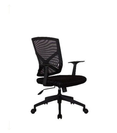 Кресло компьютерное Riva Chair 698, Цвет черный в Архангельске - изображение