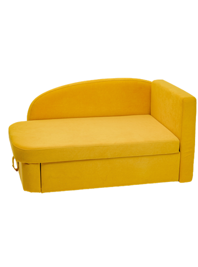 Мягкий диван правый Тедди желтый в Архангельске - изображение 1