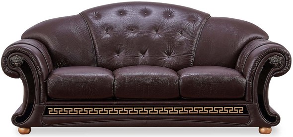 Раскладной диван Versace (3-х местный) коричневый 37 (VERSUS) в Архангельске - изображение