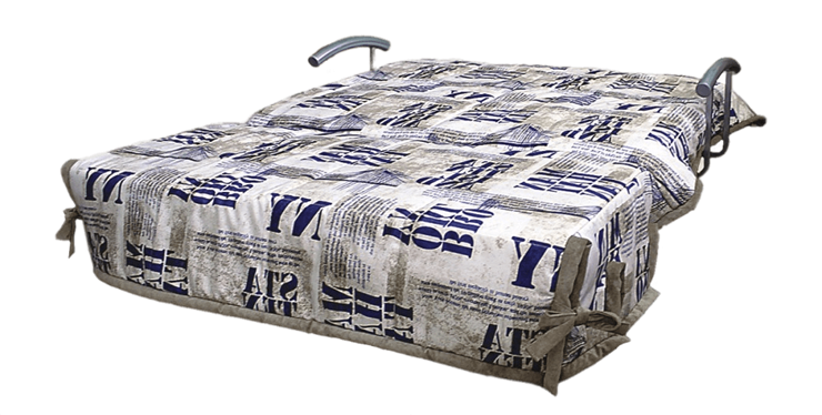 Прямой диван Аккордеон без боковин, спальное место 1400 в Архангельске - изображение 1