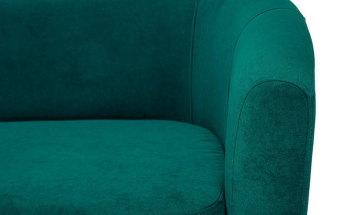 Прямой диван Брамс 2Д изумрудный в Архангельске - изображение 15