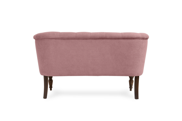 Прямой диван Бриджит розовый ножки коричневые в Архангельске - изображение 7