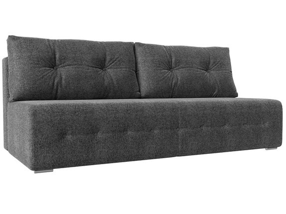 Прямой диван Лондон, Серый (рогожка) в Архангельске - изображение
