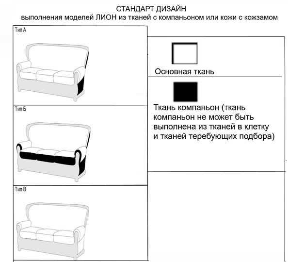 Трехместный диван Лион, Ифагрид в Архангельске - изображение 6