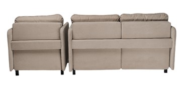 Комплект мебели диван + кресло-кровать Бэст бежевый в Архангельске - предосмотр 1