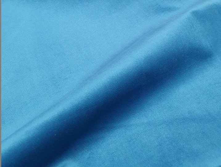 Прямой диван Честер, Голубой/черный (велюр) в Архангельске - изображение 8