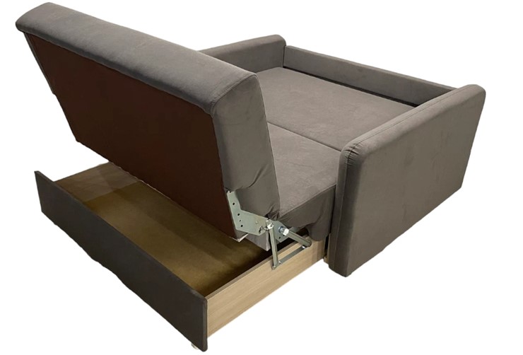 Прямой диван Уют  Аккордеон 1200  БД с подлокотником, НПБ в Архангельске - изображение 7