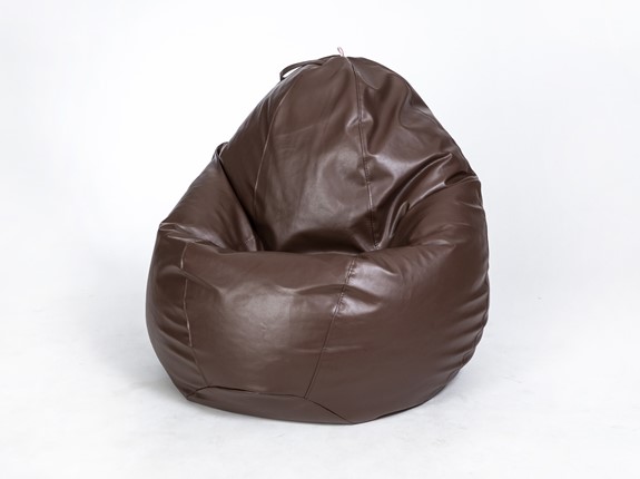 Кресло-мешок Люкс, коричневый в Архангельске - изображение