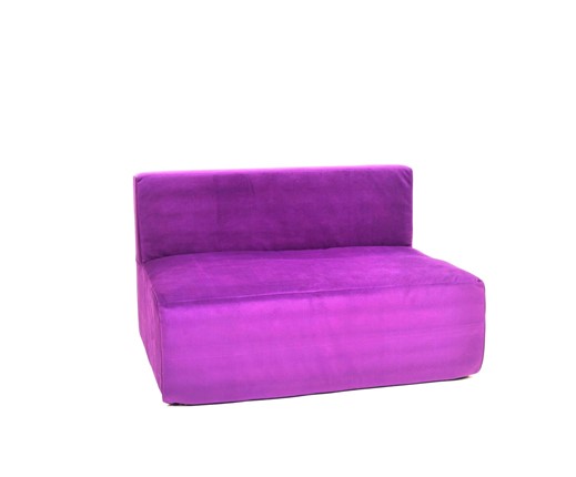 Кресло Тетрис 100х80х60, фиолетовое в Архангельске - изображение