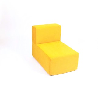 Кресло Тетрис 50х80х60, желтое в Архангельске