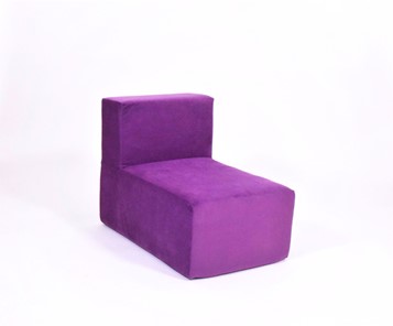 Кресло Тетрис 50х80х60, фиолетовое в Архангельске