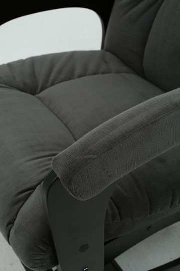 Кресло-качалка Леон маятниковая, ткань AMIGo графит 29-Т-ГР в Архангельске - изображение 1