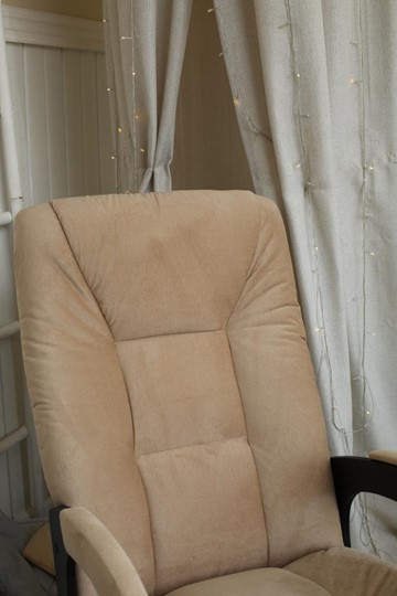 Кресло-качалка Леон маятниковая, ткань AMIGo песок 29-Т-П в Архангельске - изображение 7