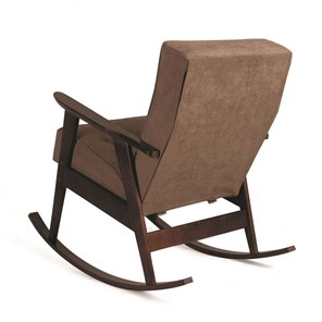 Кресло-качалка Ретро (темный тон / 05 - коричневый) в Архангельске - предосмотр 1