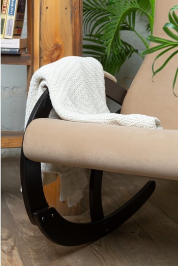 Кресло-качалка в гостиную Корсика, ткань Amigo Beige 34-Т-AB в Архангельске - изображение 5