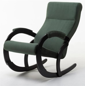 Кресло-качалка Корсика, ткань Amigo Green 34-Т-AG в Архангельске - предосмотр