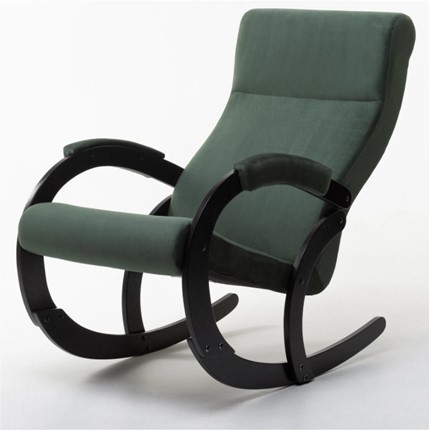 Кресло-качалка Корсика, ткань Amigo Green 34-Т-AG в Архангельске - изображение