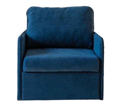 Раскладное кресло Амира синий в Архангельске - изображение