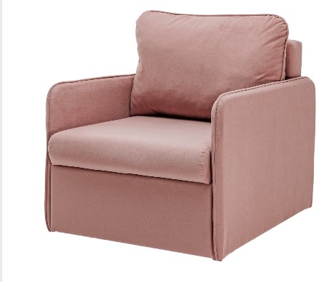 Раскладное кресло Амира розовый в Архангельске - изображение 1