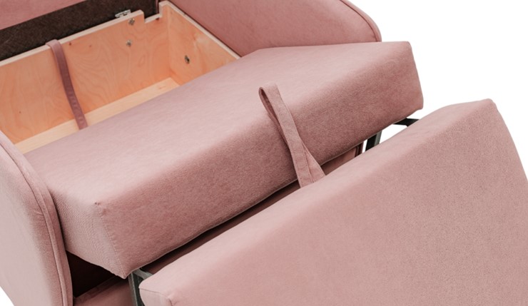 Раскладное кресло Амира розовый в Архангельске - изображение 10