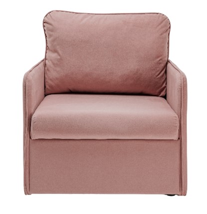 Раскладное кресло Амира розовый в Архангельске - изображение