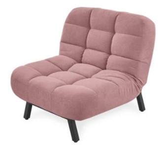 Раскладное кресло Абри опора металл (розовый) в Архангельске - предосмотр 3