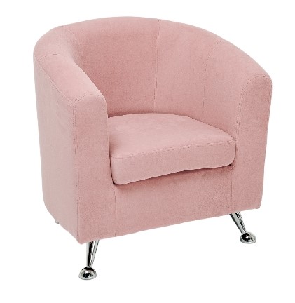 Кресло на ножках Брамс розовый в Архангельске - изображение 1