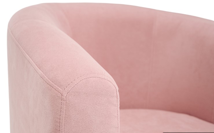 Кресло на ножках Брамс розовый в Архангельске - изображение 5