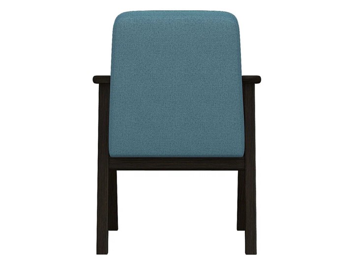 Кресло Ретро ткань голубой, каркас венге в Архангельске - изображение 3