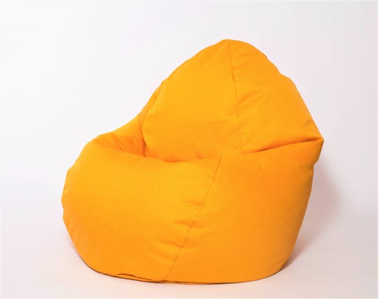 Кресло-мешок Макси, рогожка, 150х100, оранжевое в Архангельске - изображение