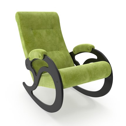 Кресло-качалка Модель 5, Verona 38 Apple Green-велюр в Архангельске - изображение