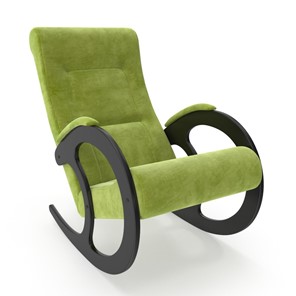 Кресло-качалка Модель 3, Verona 38 Apple Green-велюр в Архангельске