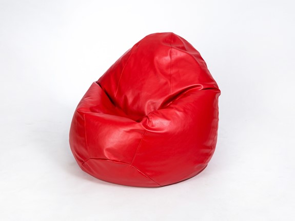 Кресло-мешок Люкс, красное в Архангельске - изображение