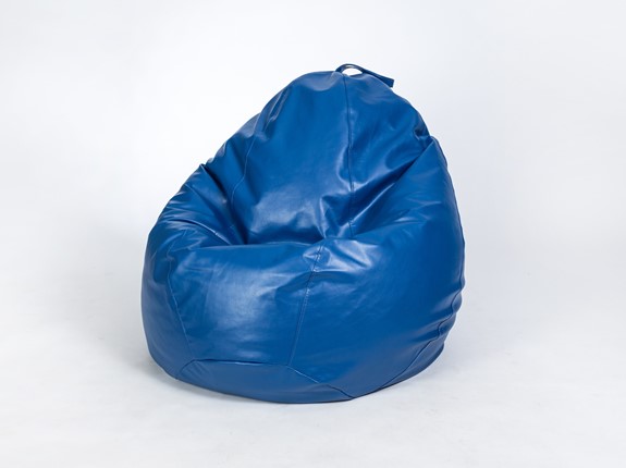 Кресло-мешок Люкс, синее в Архангельске - изображение