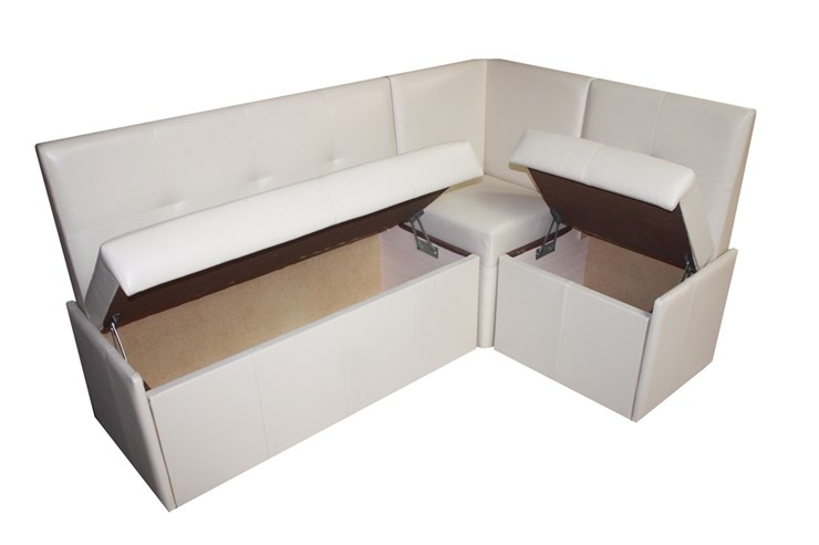 Кухонный угловой диван Модерн 8 мини с коробом в Архангельске - изображение 1
