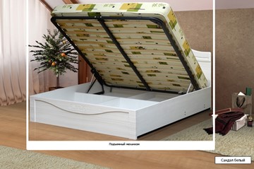 Двуспальная кровать с механизмом Ева-10 2000х1800 в Архангельске - предосмотр 1