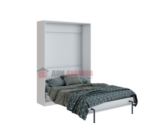 Кровать-шкаф Велена, 1200х2000, цвет белый в Архангельске - изображение