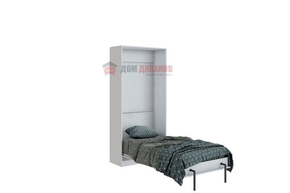 Кровать-шкаф Велена 1, 800х2000, цвет белый в Архангельске - изображение