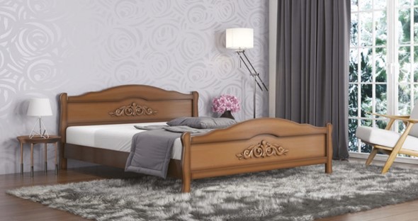 Кровать спальная Анастасия 160*200 с основанием в Архангельске - изображение
