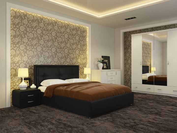 Спальная кровать Adele размер 160*200 с основанием в Архангельске - изображение 3