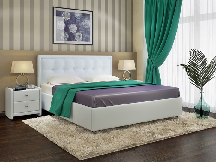 Кровать двуспальная Amelia размер 160*200 с основанием в Архангельске - изображение 2