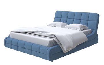 Кровать 2-спальная Corso-6 160х200, Искусственная шерсть (Лама Индиго) в Архангельске