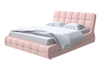 Кровать в спальню Corso-6 180х200, Велюр (Ultra Розовый мусс) в Архангельске
